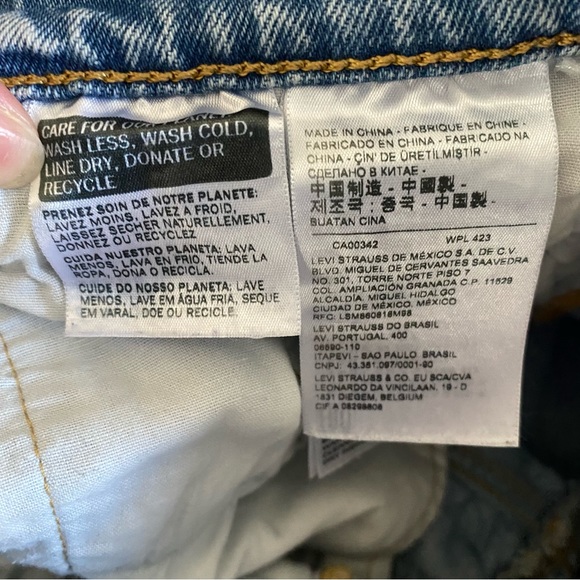 Levi’s 501 Skinny Jeans - Picture 3 of 6